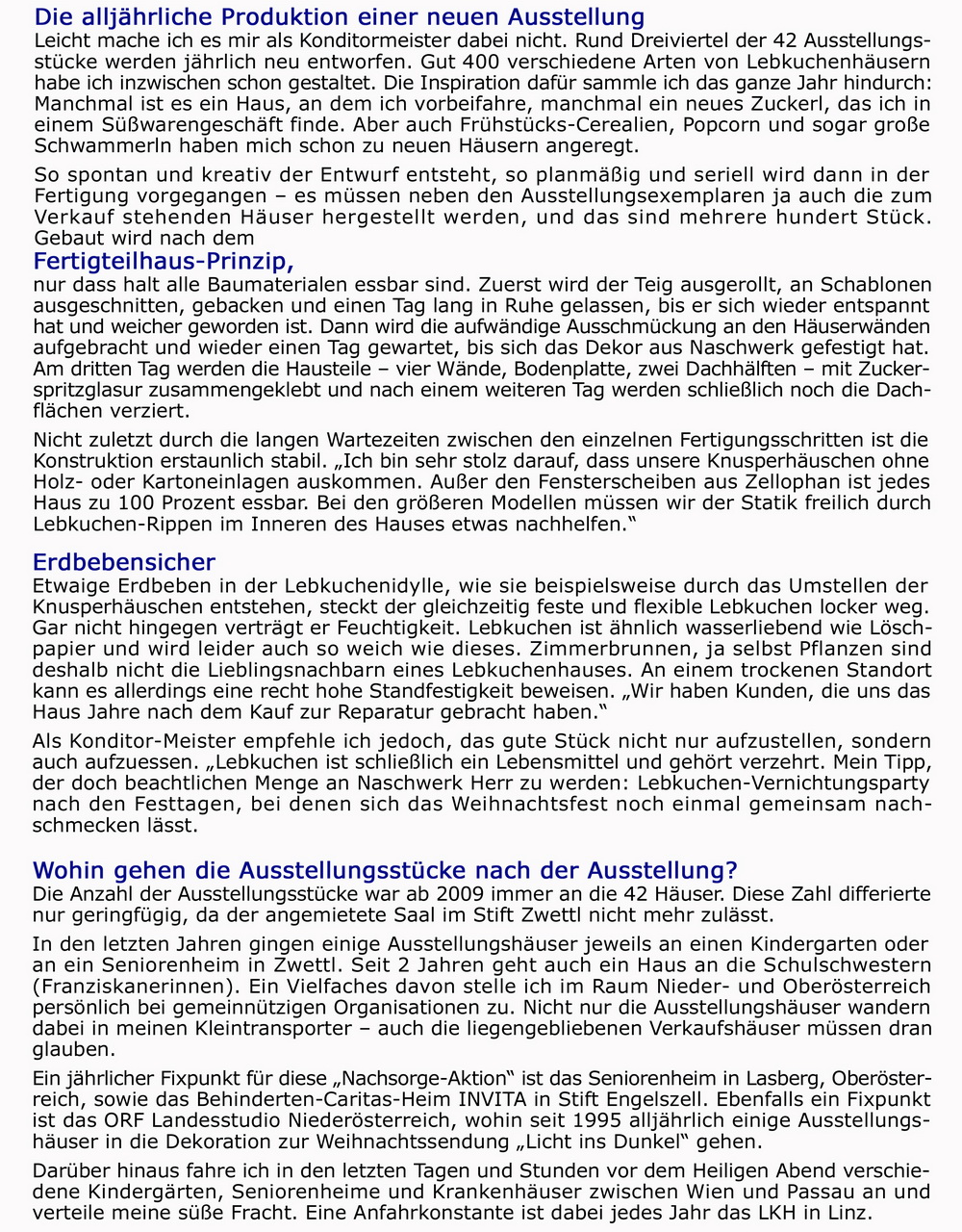 historie Ausstellung